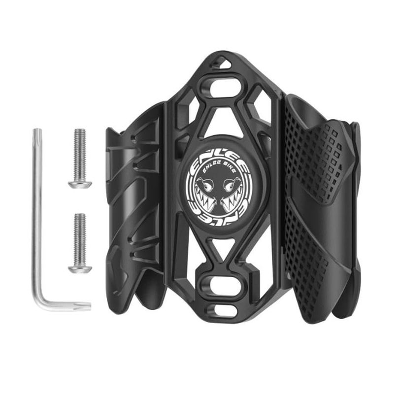 Multifunctional Anti Theft Bicycle Locator Mount Bracket With Wrench And Screws Black - Image 2