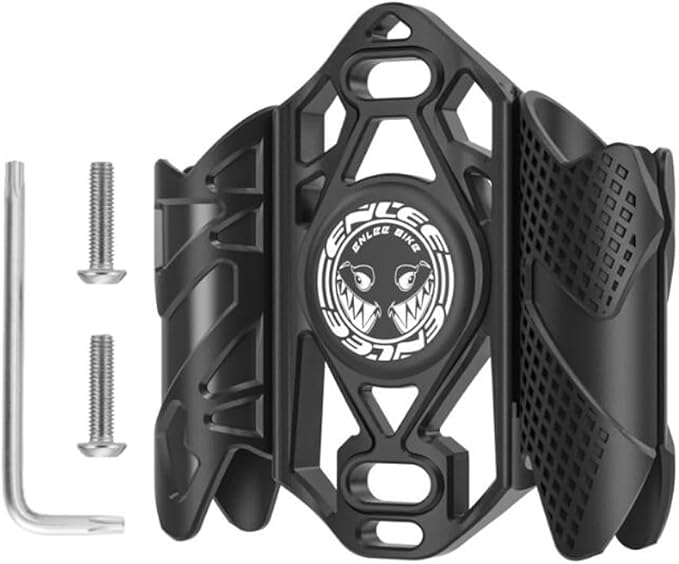 Multifunctional Anti Theft Bicycle Locator Mount Bracket With Wrench And Screws Black - Image 1