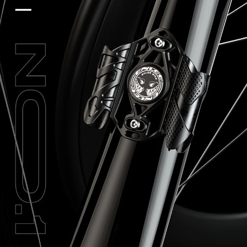 Multifunctional Anti Theft Bicycle Locator Mount Bracket With Wrench And Screws Black - Image 3