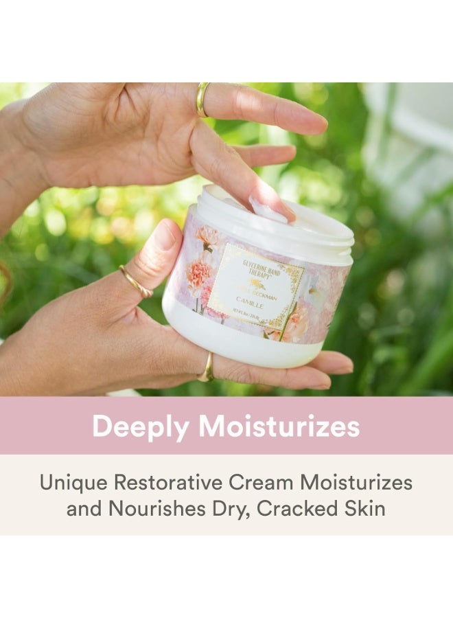 Camille Beckman Glycerine Hand Therapy Cream, Signature Camille, 8 Ounce - Image 4