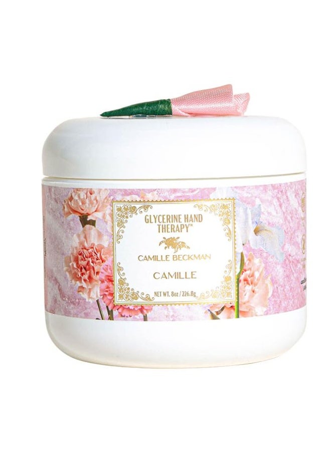 Camille Beckman Glycerine Hand Therapy Cream, Signature Camille, 8 Ounce - Image 1