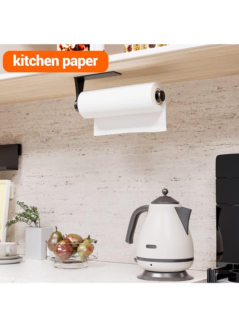 Y&D - Stainless Steel Kitchen Punch Free Roll Paper Wall Hanging - Image 1