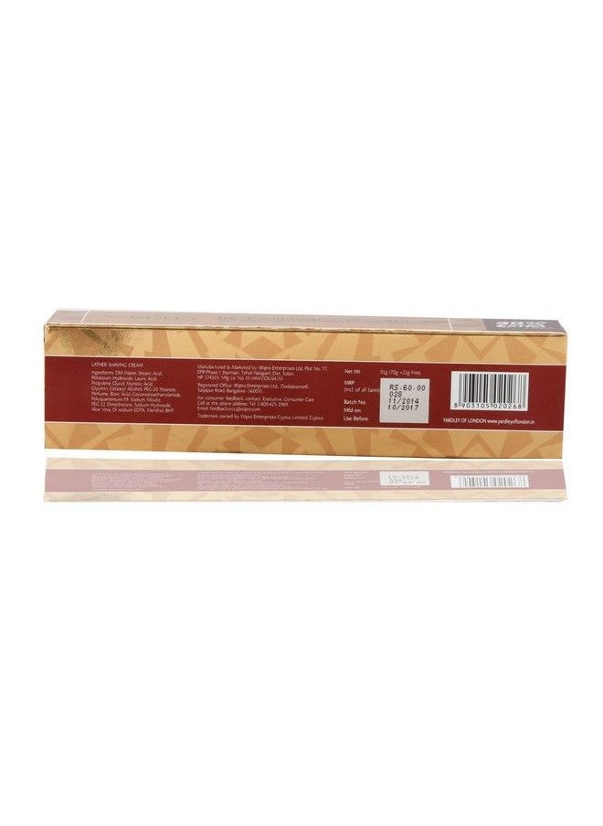 Yardley Lather Shaving Cream Gold Extra Moisturizing 91G Tube  - Image 3