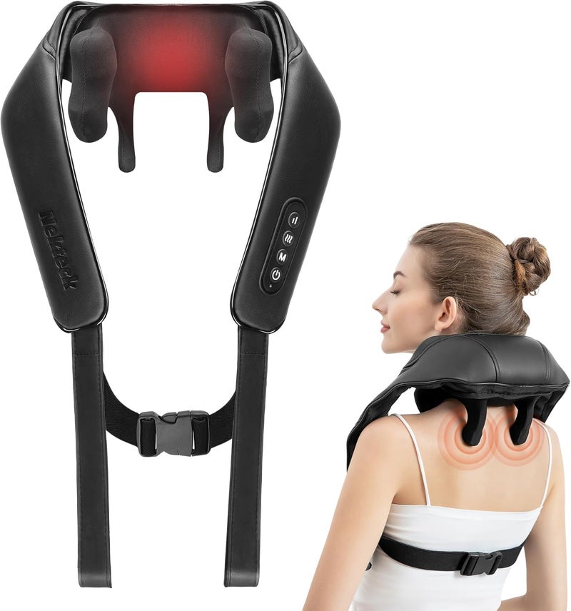 Cordless Neck Massager with Soothing Heat - Image 1
