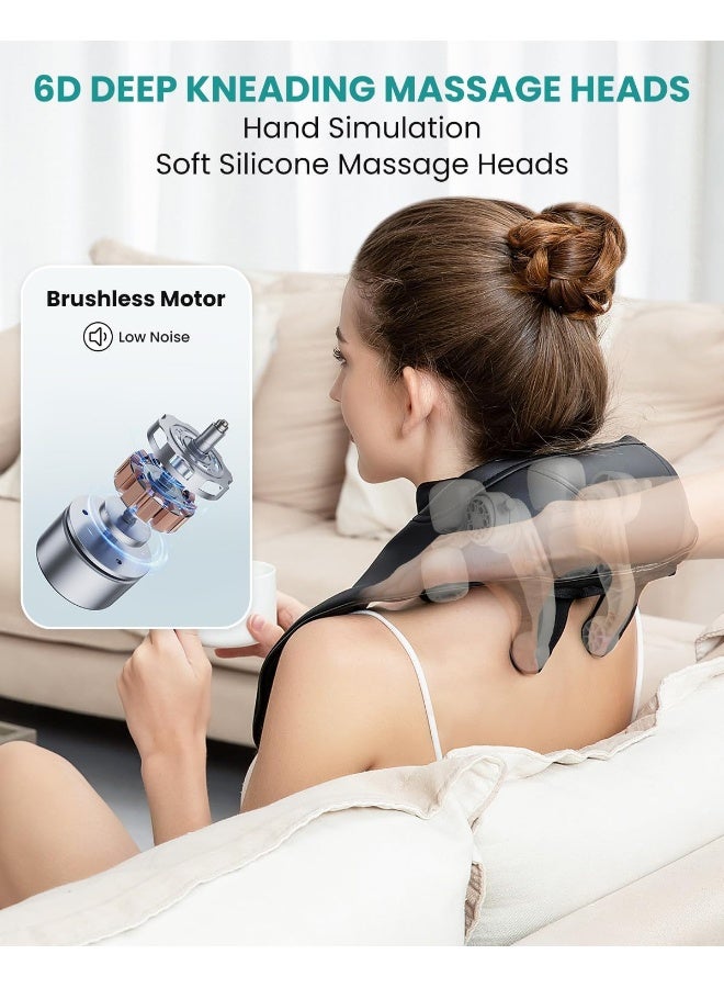 Cordless Neck Massager with Soothing Heat - Image 3