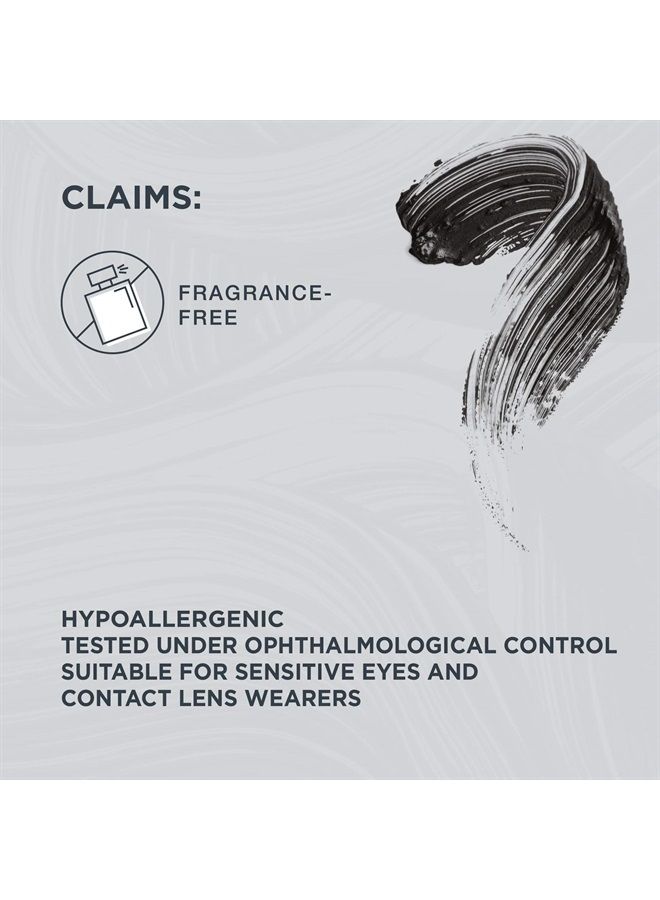 Marcelle Xtension Plus Curl Mascara, Black, Curling, Lengthening, Eye-Wided Look, Fragrance-Free, Hypoallergenic, Cruelty-Free, Ophtalmologist Tested, 0.28 Fl. Oz. - Image 2