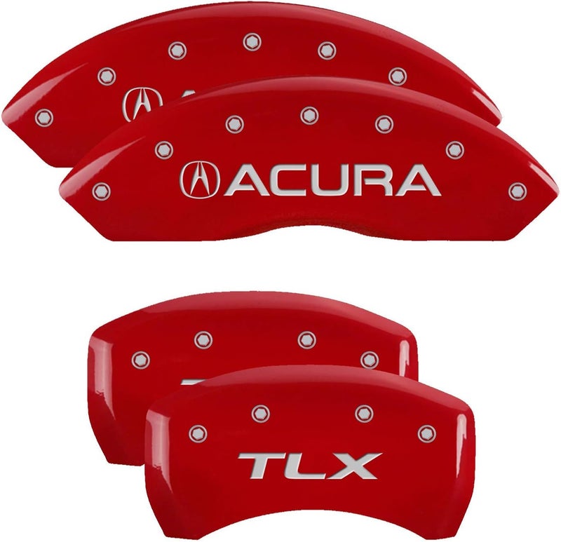 MGP Caliper Covers 39018STLXRD Red Powder Coat Finish for Acura/TLX - Set of 4 - Image 1