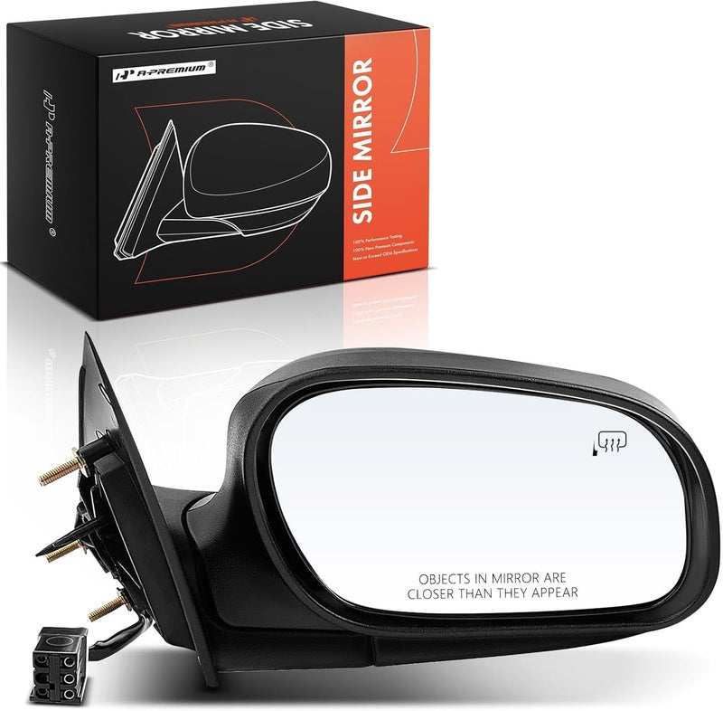 A-Premium Passenger Side Power Door Mirror for Ford and Mercury - Image 1