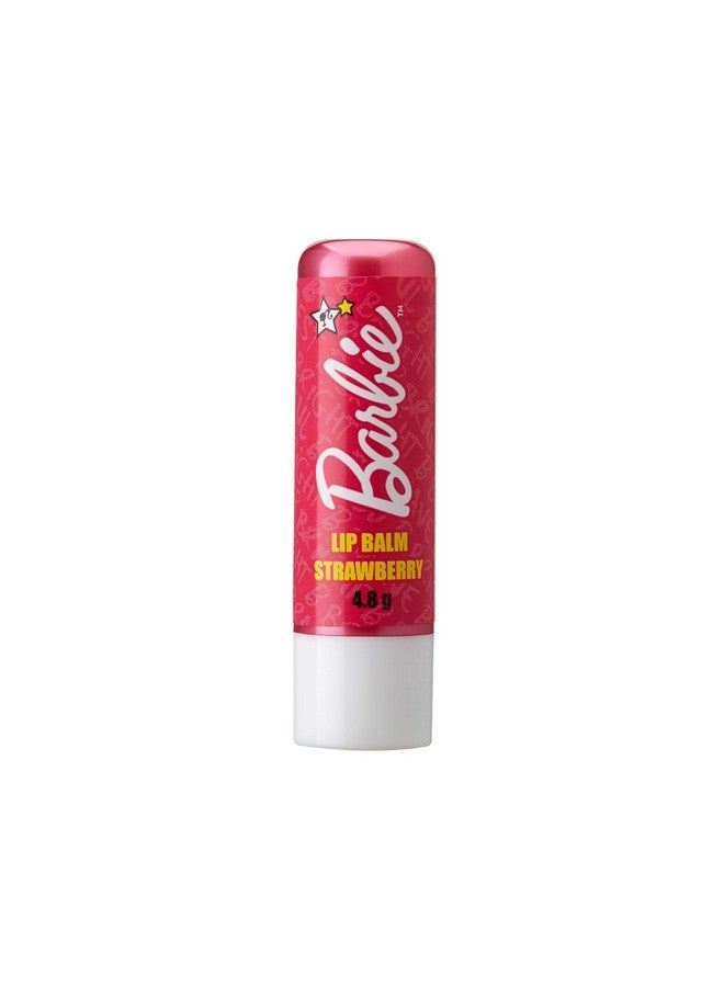 باربي بلسم الشفاه - الفراولة، غني بزيت الجوجوبا وزيت اللوز وفيتامين E، خالٍ من البارابين، عامل حماية من الشمس 15، 4.8 جم، وردي - Image 2