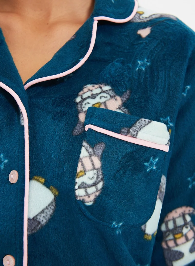 trendyol Printed Pyjama Set