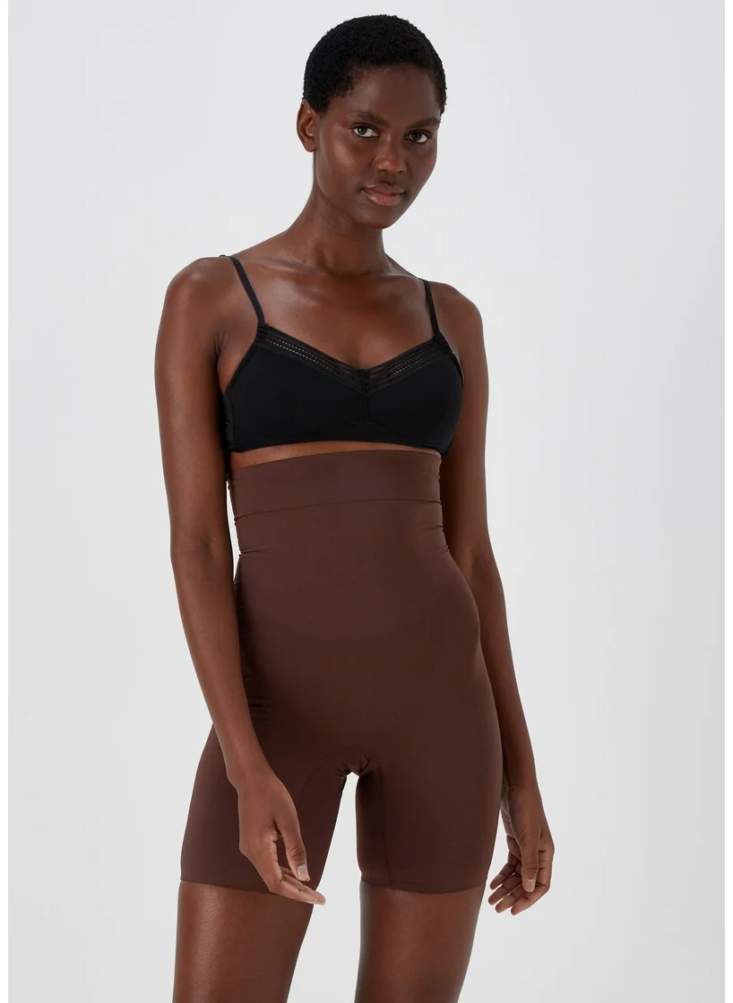 Matalan Brown Seamless Smoothing Shorts