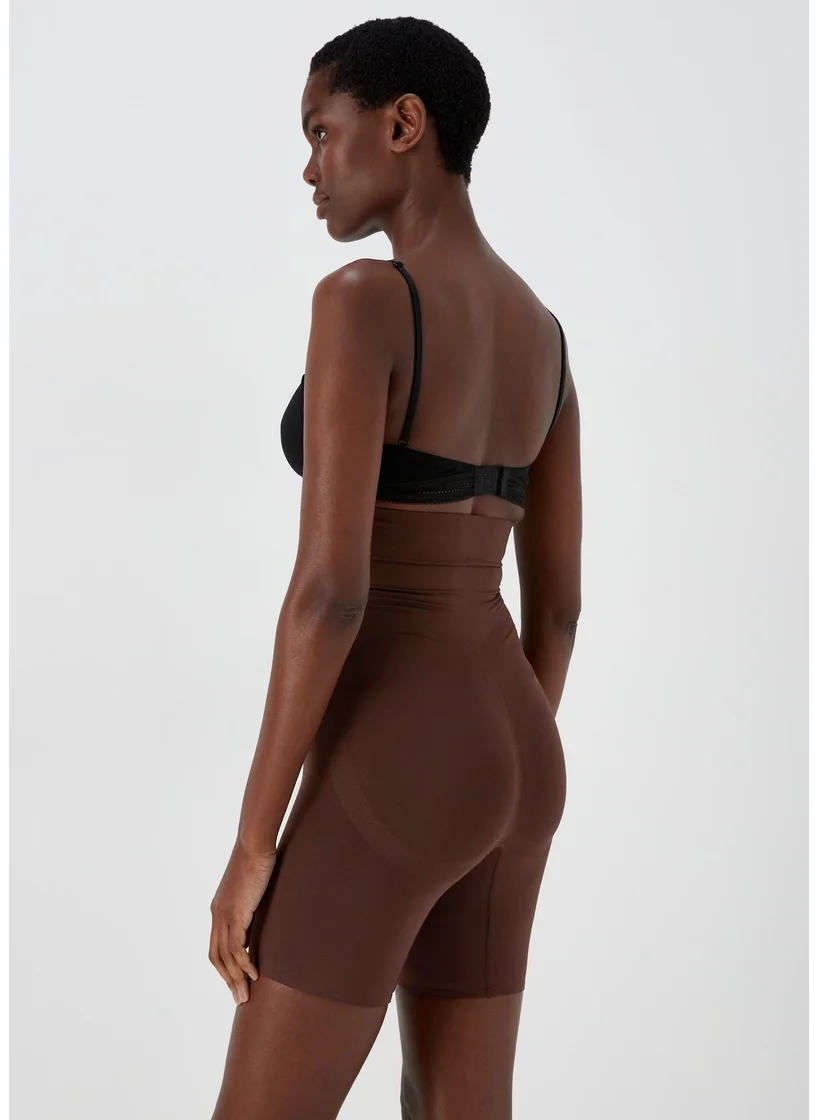 Matalan Brown Seamless Smoothing Shorts