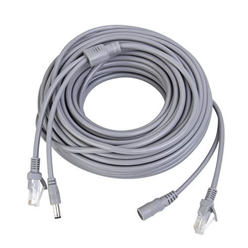 Xenocam 15M/50ft Ethernet Cable Cat5e Network LAN/Power Extension Cord for CCTV Security Cameras - Image 4