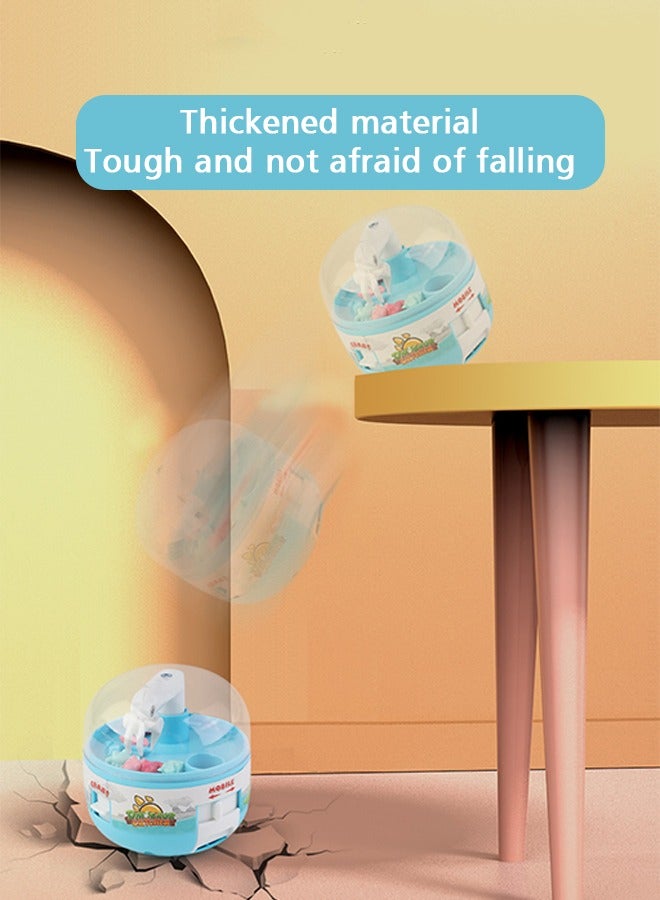 Lemon Mini Claw Machine For Kids&Adults, 8 Small Dinosaur Prizes, Micro  Claw Machine Toy,Miniature Accessory, Suitable For Birthday Gifts For 3-10 Years Old Boys And Girls, Educational Handheld Game - Image 4