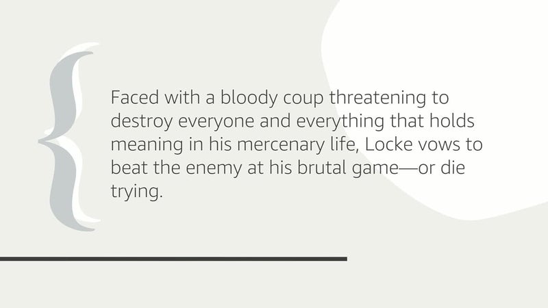 Gollancz The Lies of Locke Lamora: The Gentleman Bastard Sequence, Book One - Image 2