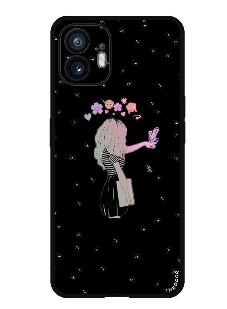 Theodor Protective Case Anti Scratch Shock Proof Bumper Cover For Nothing Phone (2) Girl But - Image 1