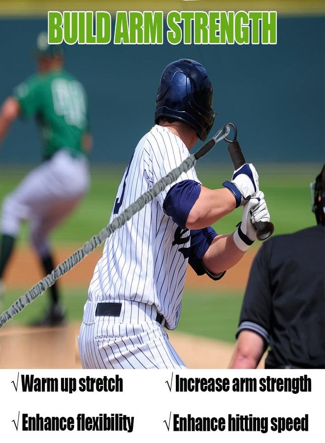 ENERACES Baseball Resistance Bands for Pitchers/Batters – Pro-Grade Arm Strength & Pitching Bands | 5-Level Adjustable Resistance Bands for Baseball/Softball Training (All Ages) - Image 4
