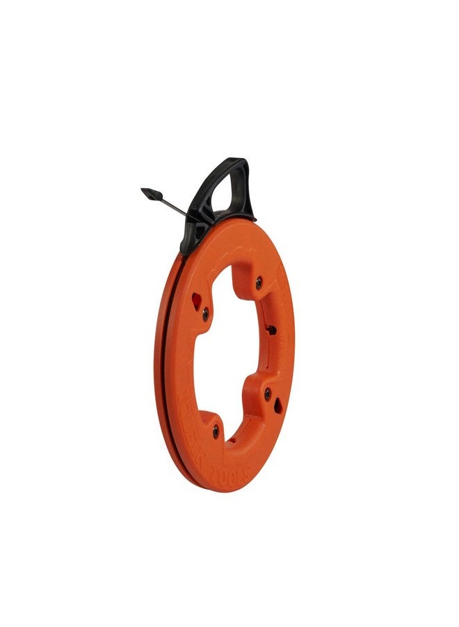 كلاين تولز شريط سحب الأسلاك من كلاين تولز 56005، شريط سحب أسلاك فولاذي بطول 25 قدمًا، 1/4 بوصة، طرف بلاستيكي، محفور للقياس، موديل محدّث، رقم الكتالوج 56335 متوفر - Image 4