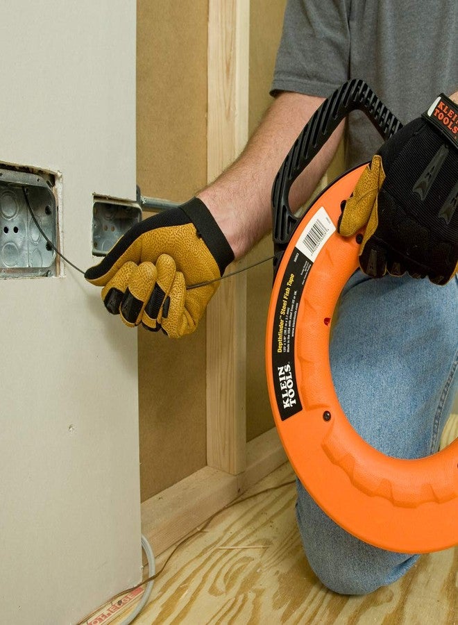 كلاين تولز شريط سحب الأسلاك من كلاين تولز 56005، شريط سحب أسلاك فولاذي بطول 25 قدمًا، 1/4 بوصة، طرف بلاستيكي، محفور للقياس، موديل محدّث، رقم الكتالوج 56335 متوفر - Image 5