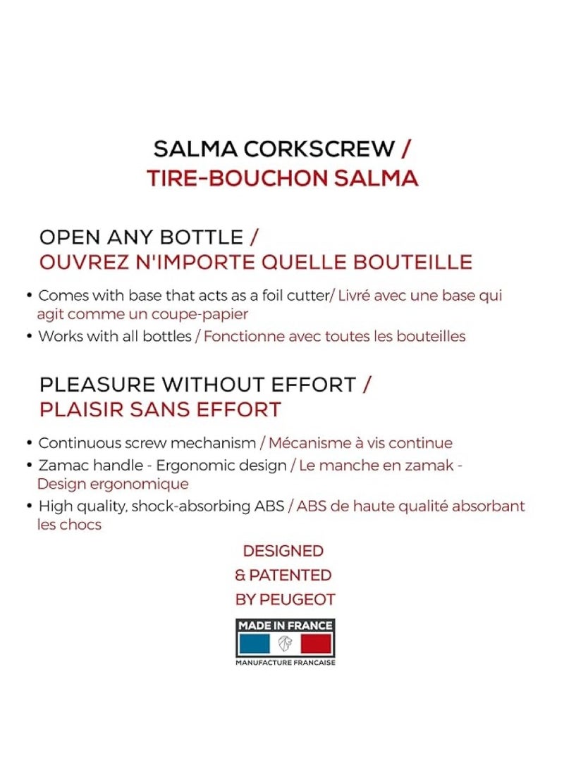 Salma Corkscrew With Foil Cutter