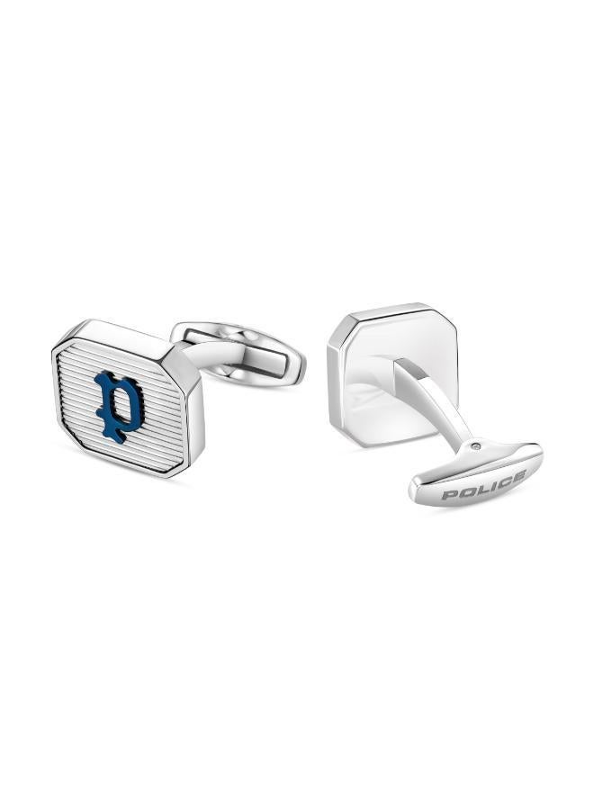 POLICE SQUARELOGO CUFFLINKS - Image 2