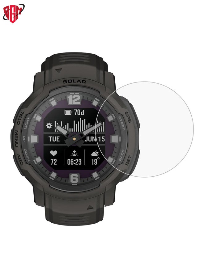 BGM For Garmin Instinct Crossover Smart Watch Tempered Glass Film Screen Protector  - Image 1