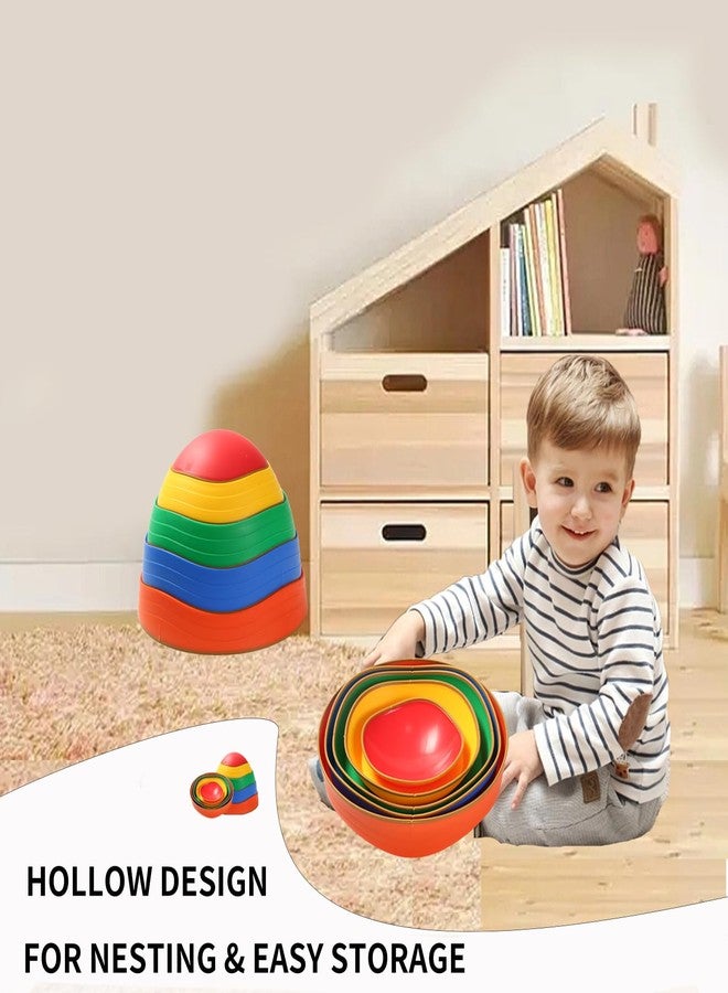 Fanboxk Stepping Stones for Kids,Non-Slip Toddler Sensory Stepping Stones for Promoting Toddler Balance Coordination Skills,Obstacle Courses Sensory Toys Outdoor or Indoor Play for Kids Age 3-8 - Image 3