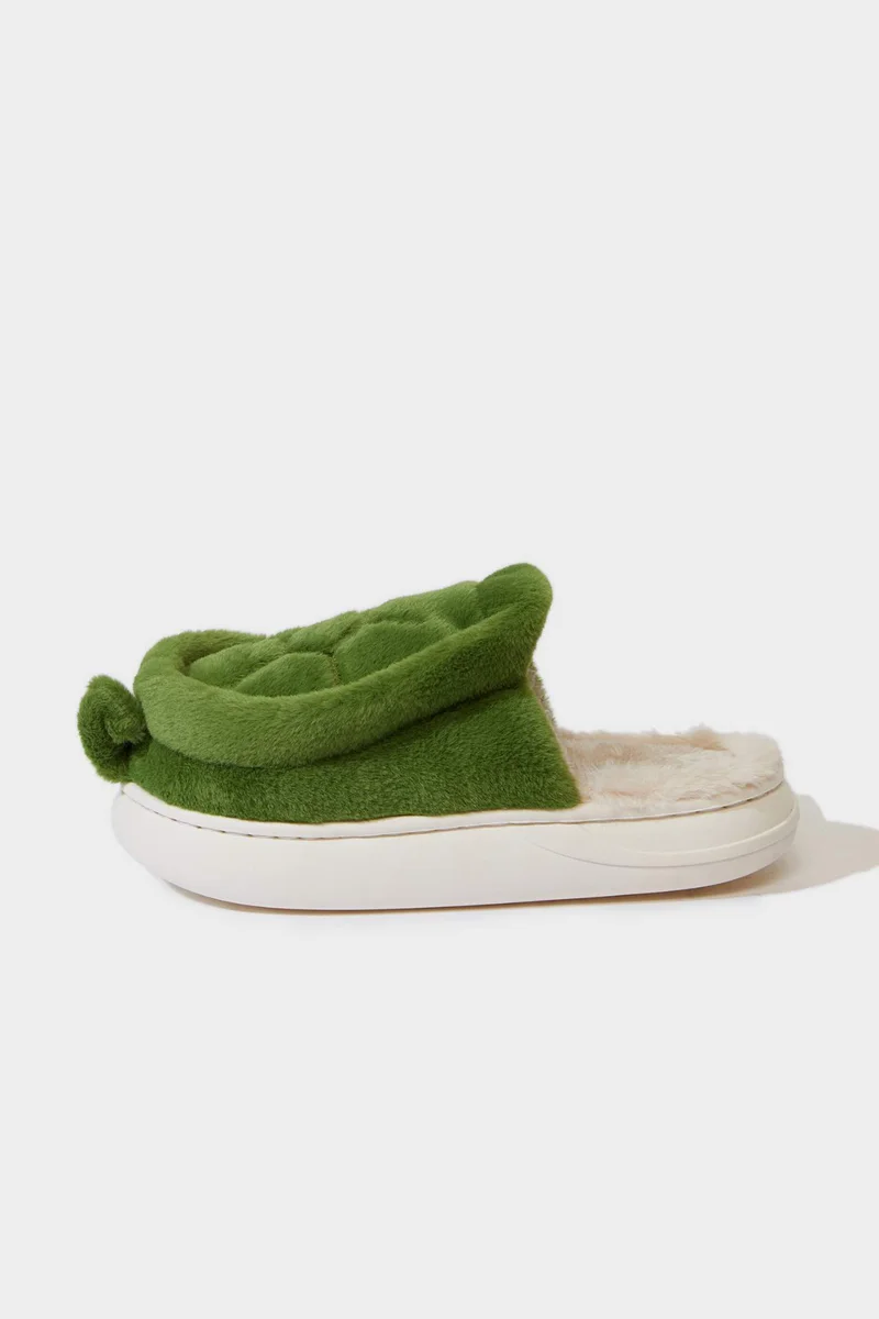 ديفاكتو Boy Printed Flat Sole Plush Home Slippers