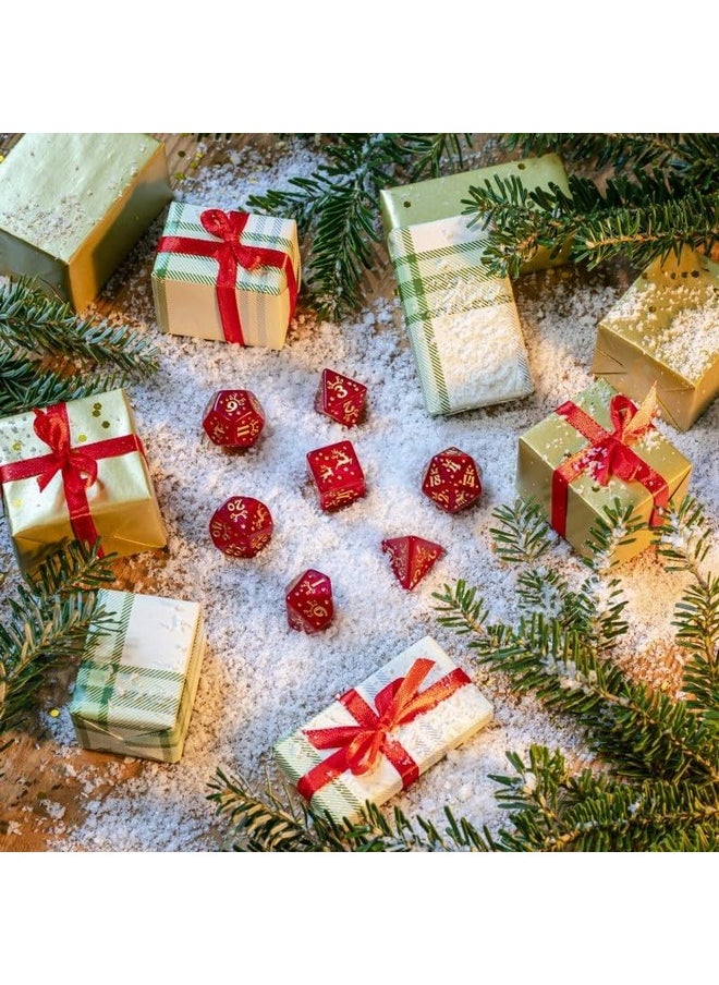 Q WORKSHOP - Christmas Dice Set - Image 1