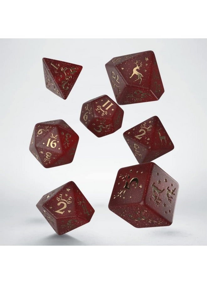 Q WORKSHOP - Christmas Dice Set - Image 1