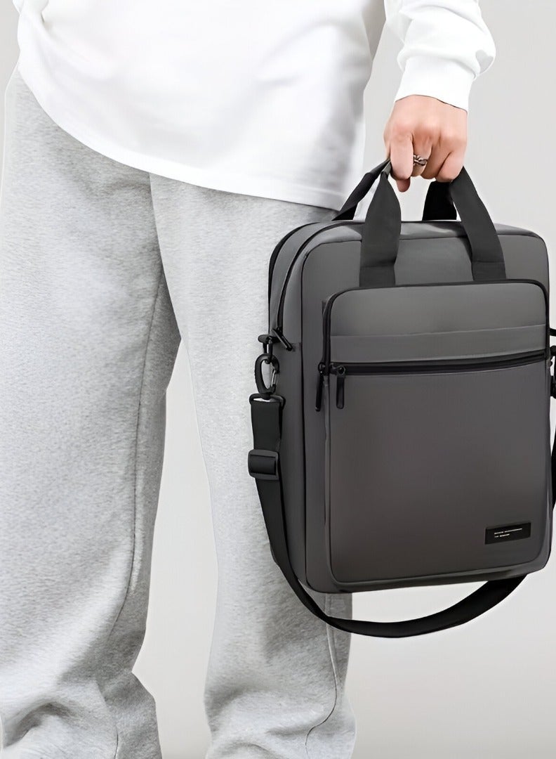 BIGTHREE Men's Handbags Shoulder Bags, Small Bag for Men, Cross Body Bags, Travel Shoulder Bag, Cross Body Phone Bag, Casual Shoulder Bag, with Adjustable Shoulder Strap and Compartmen - Image 2