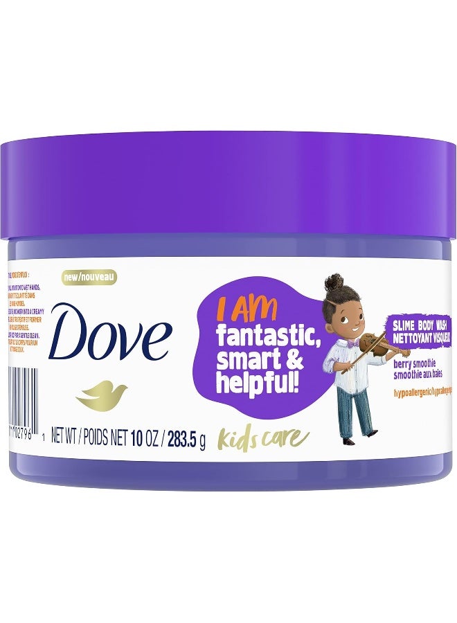 دوف Kids Care Slime Body Wash For Kids Berry Smoothie Hypoallergenic Skin Care 10 oz - Image 1