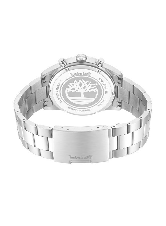 Timberland Men Northbridge Blue Dial Stainless Steel Bracelet Multifunction Watch for Men, 45mm - Image 3