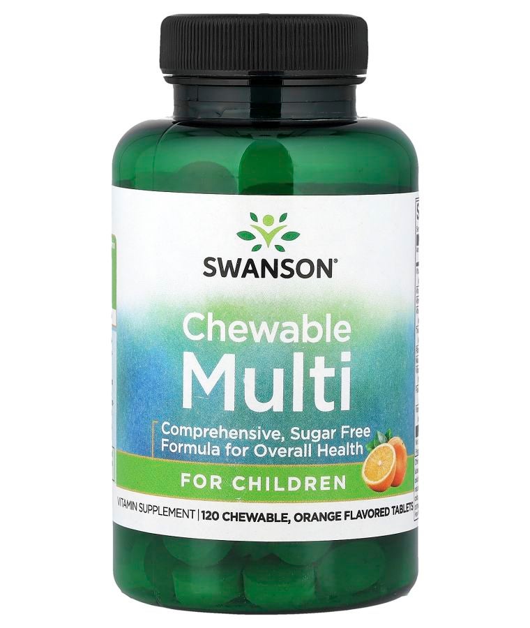 Chewable Multi For Children Orange 120 Chewable Tablets