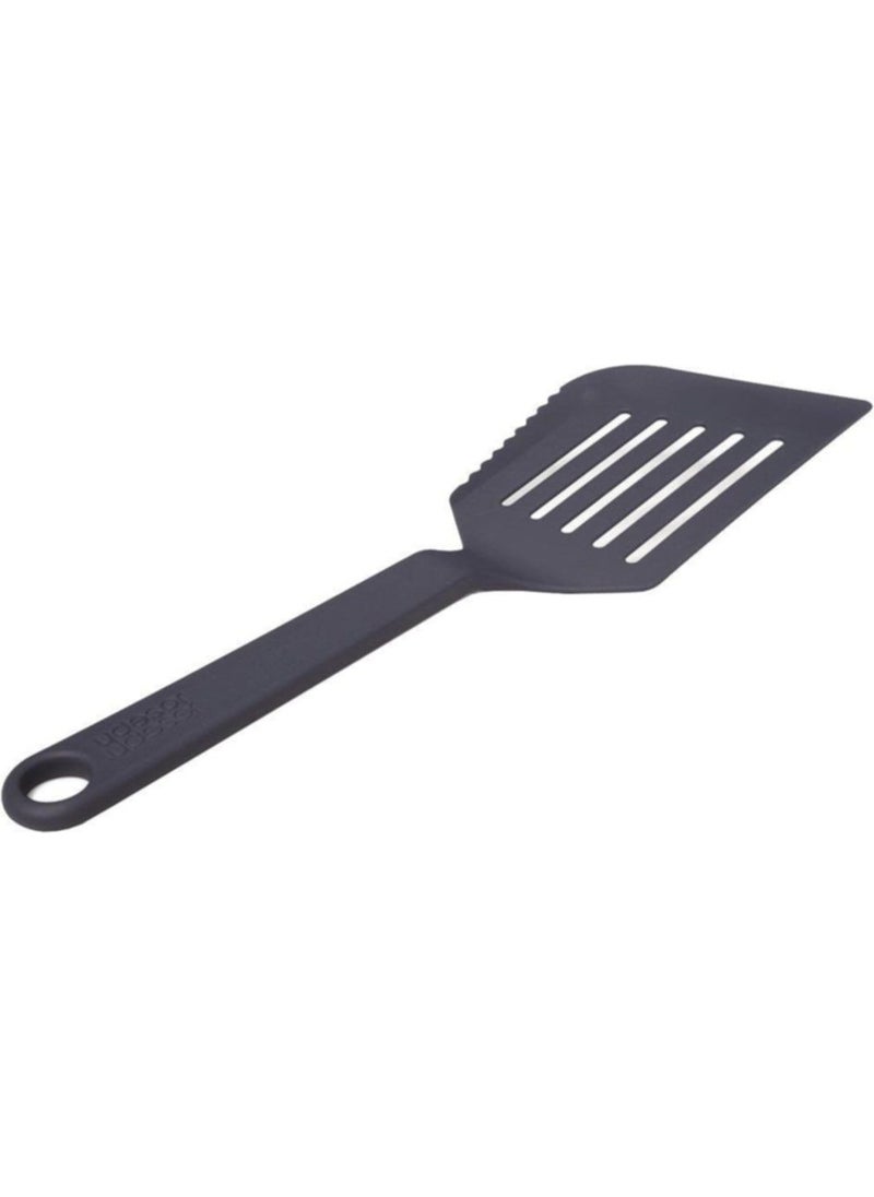 Joseph Joseph 10053 Serrated Mouth Wide Spatula Black 