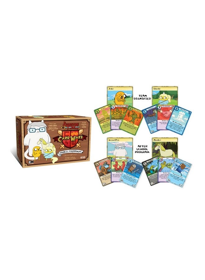 كريبتوزوك إنترتينمنت لعبة بطاقات بطولة الزوجي من Cryptozoic Entertainment Adventure Time Card Wars - Image 2