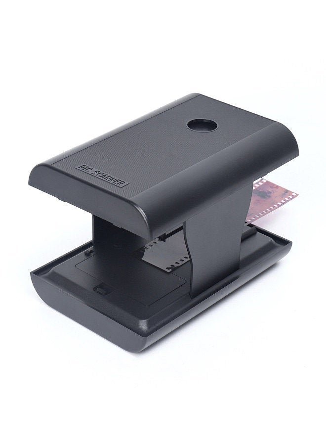 Mobile Film and Slide Scanner for 35mm/135mm Negatives and Slides with LED Backlight Free APP Foldable Novelty Scanner Fun Toys and Gifts