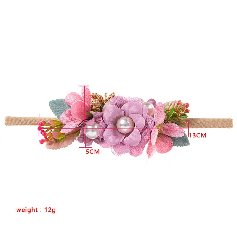 Bow Dream Baby Girls Toddler Tutu Dress Infant Tulle Dress Party Princess Dress with Flower Headband Dusty Rose 0-3 Months - Image 3