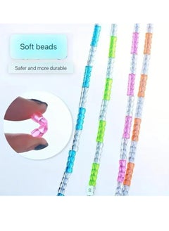 SportQ SportQ Soft Beaded Jump Rope 9 Feet Adjustable Tangle Free Jump Rope for Men Women Kids Keeping Fitness Training Exercise  - Image 5