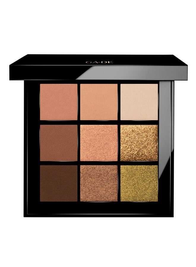 جي أيه-دي إي باليت ظلال عيون فيلفتين 53 مجموعة ظلال عيون مع ظلال خفيفة إلى عميقة للحصول على تشطيبات حريرية ولامعة معدنية غير لامعة، 0.286 أونصة - Image 1