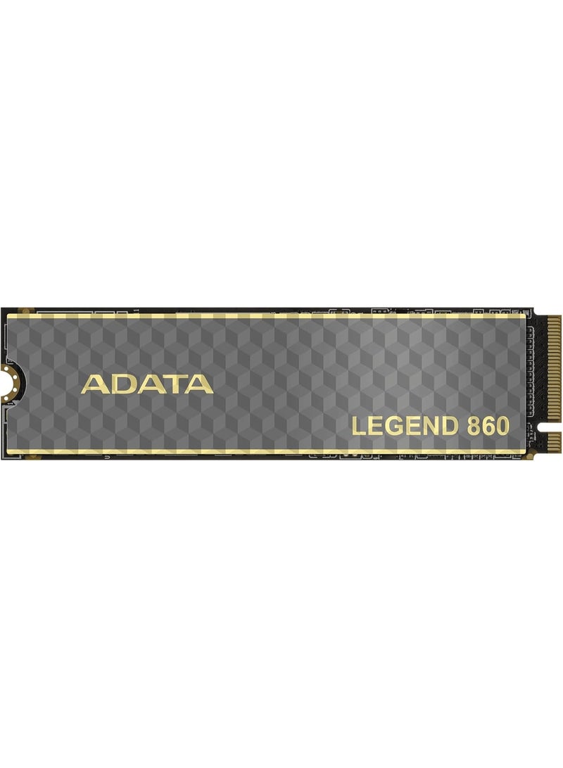 ADATA LEGEND 860 500GB PCIe Gen4 x4 NVMe M.2 2280 Internal SSD Up to 6000MB/s High-Speed Solid State Drive - Image 4