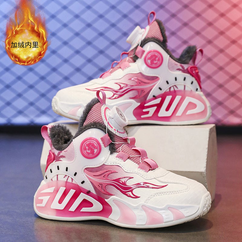 Mesh Sneakers Lightweight Flexible Sole Walking Shoes For Kids Indoor And Outdoor Activities - Image 1