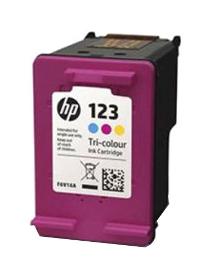 HP خرطوشة حبر أصلية بثلاثة ألوان 123 ثلاثي الألوان - Image 1