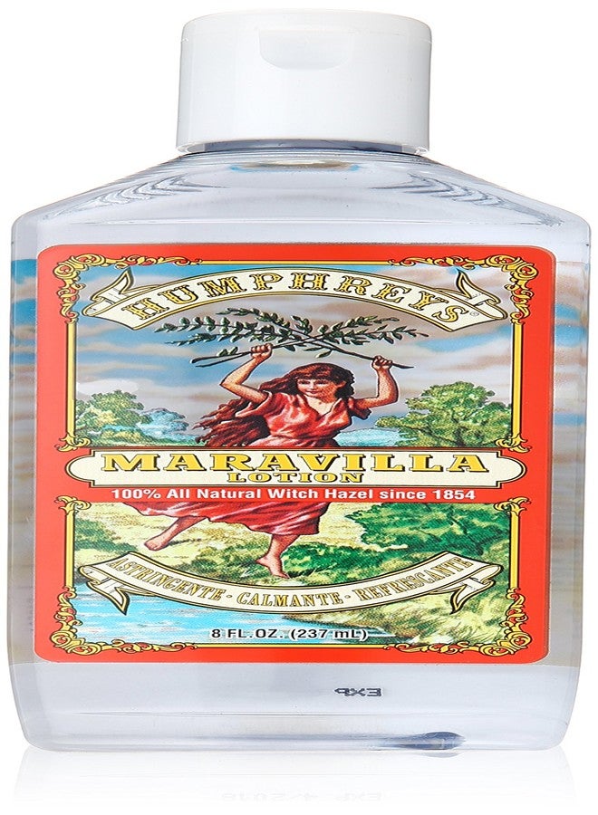 Humphreys Humphrey's Witch Hazel Maravilla Lotion, 8 Ounce - Image 1