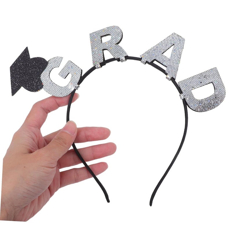 FOMIYES 1set Graduation Headband and Sash Unique Cap Headwear for Celebrations and Photoshoots for Graduation Parties and Ceremonies Party Favor - Image 4