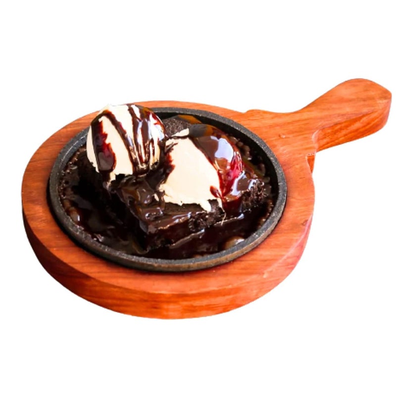 Shri Shri Handicraft Shri Shri Handicraft Premium Sizzler Plate Set Perfect for Sizzling Brownie - Image 1