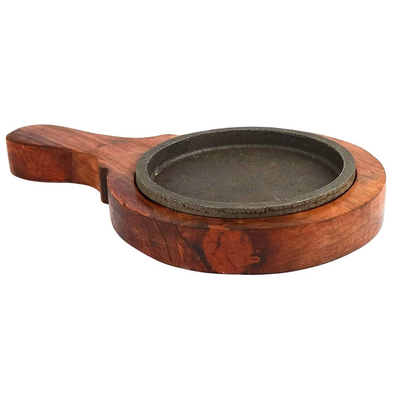 Shri Shri Handicraft Shri Shri Handicraft Premium Sizzler Plate Set Perfect for Sizzling Brownie - Image 5