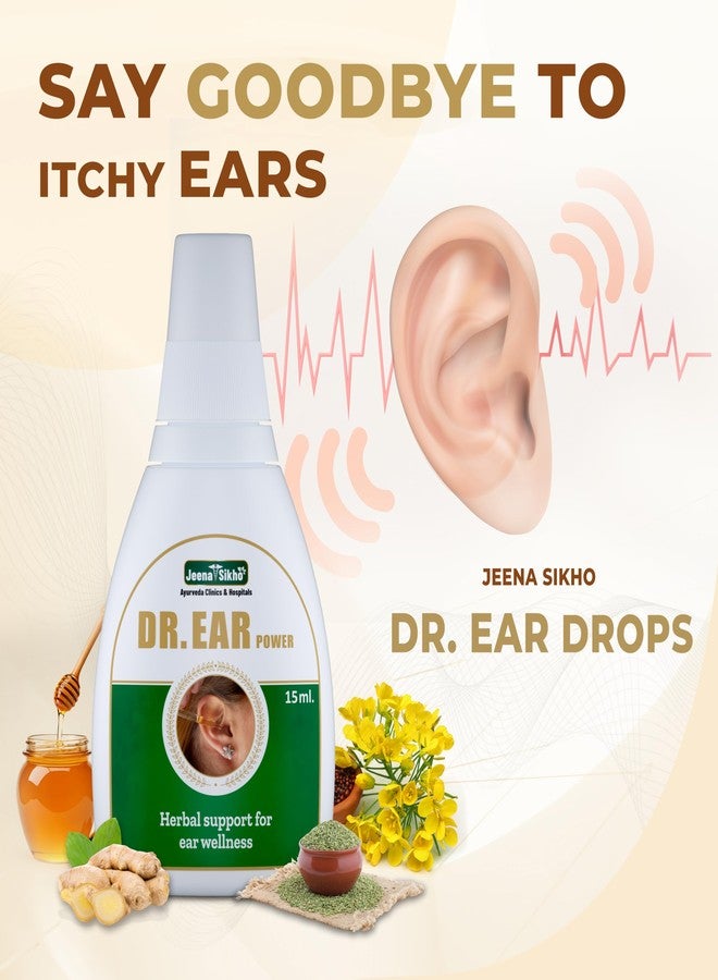 Jeena Sikho Dr. Ear Oil/Drops | Antifungal And Antibacterial Ear Oil | Natural Ingredients Honey, Adrak, And Saunf | Ayurvedic Effective Herbal Ear Drops, 15ml - Image 5