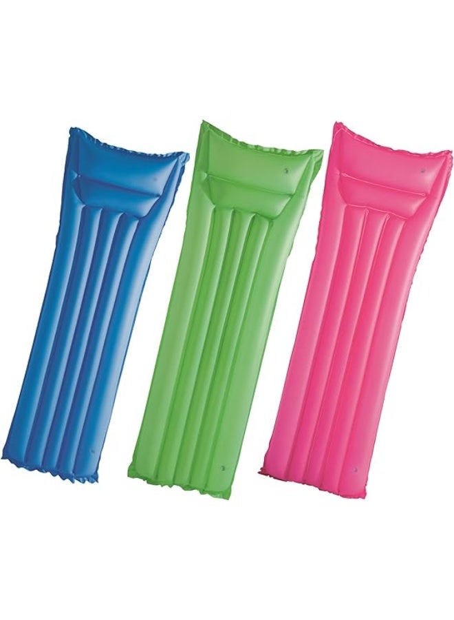 Inflatable Pool Air Mattress - Assorted Colors