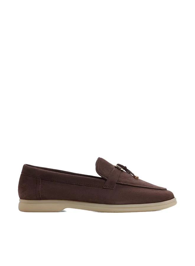 Creras-In Ladies Brown Loafers